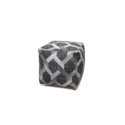 Chimera Pouf 125 Grau 45cm x 45cm