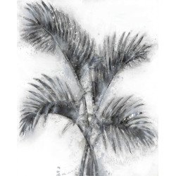 Aluminium Wandbild Palme I 80cm x 100cm