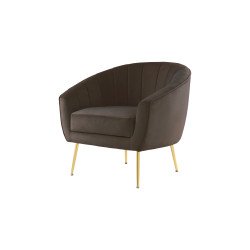 Sessel / Sofa Doreen 125 Braun