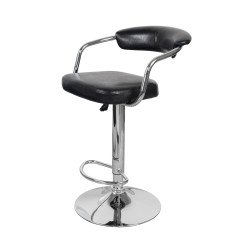 Barstuhl Midnight 525 2er-Set Schwarz