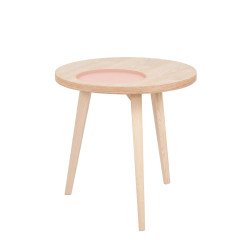 Beistelltisch Addison III Esche / Rosa
