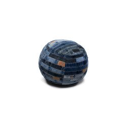 Denim Pouf 210 Jeansblau 40cm x 40cm